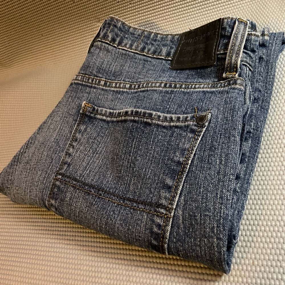Levi Strauss Signature Authentics Jeans Skinny Black Label Size 34